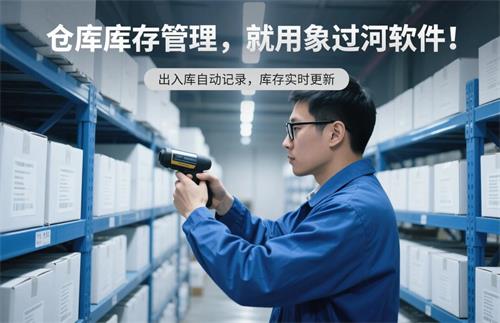 用象過河倉庫出入庫統計軟件后，倉管工作時間縮短40%